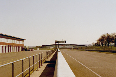 The pit lane