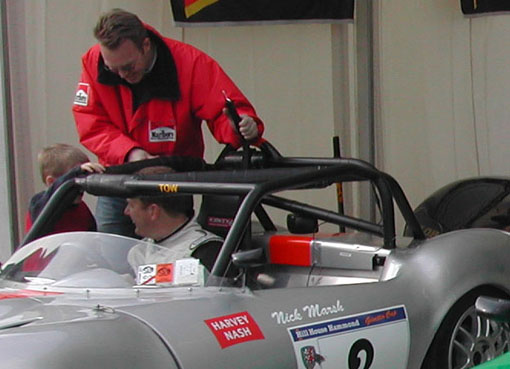 Shifting more force rearwards really helps on a slow lefthander, whereas......