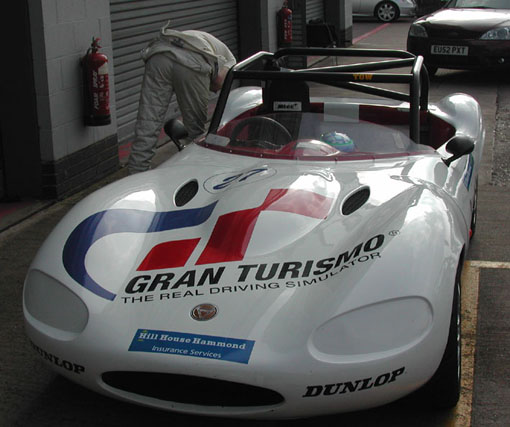 He ran over my Gameboy !